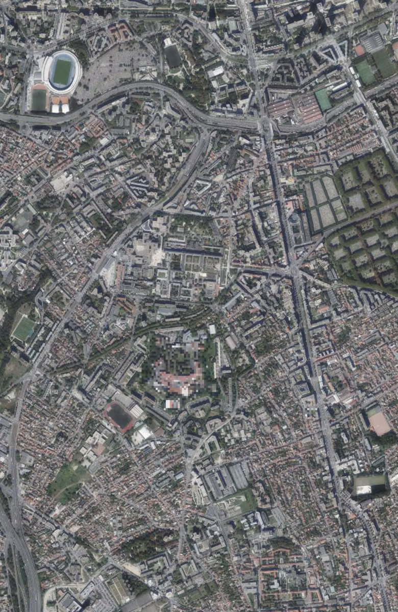 Le Kremlin-Bicêtre aujourd'hui, le territoire vu du ciel