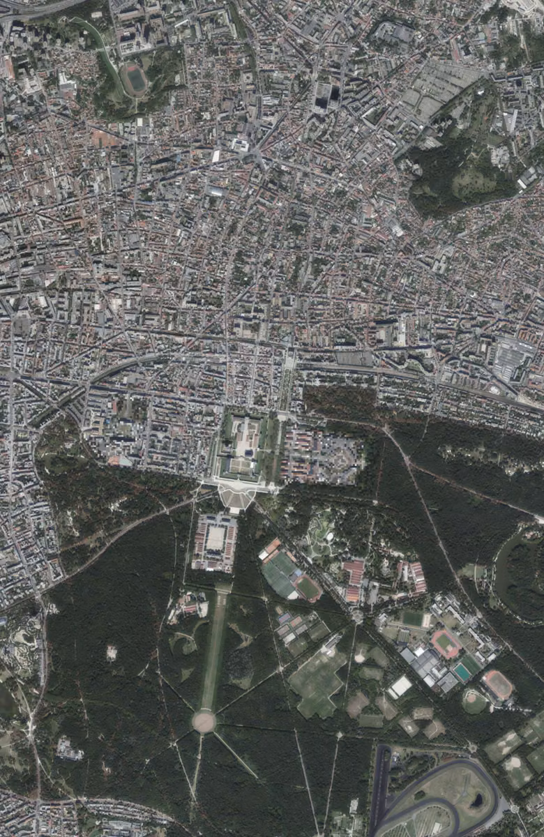 Vincennes aujourd'hui, le territoire vu du ciel