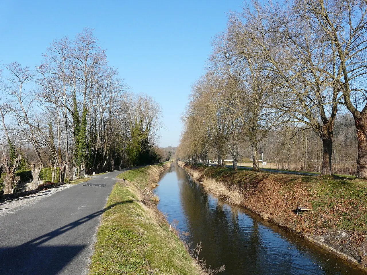 Canal de Lalinde (aqueduc du port de Lanquais)