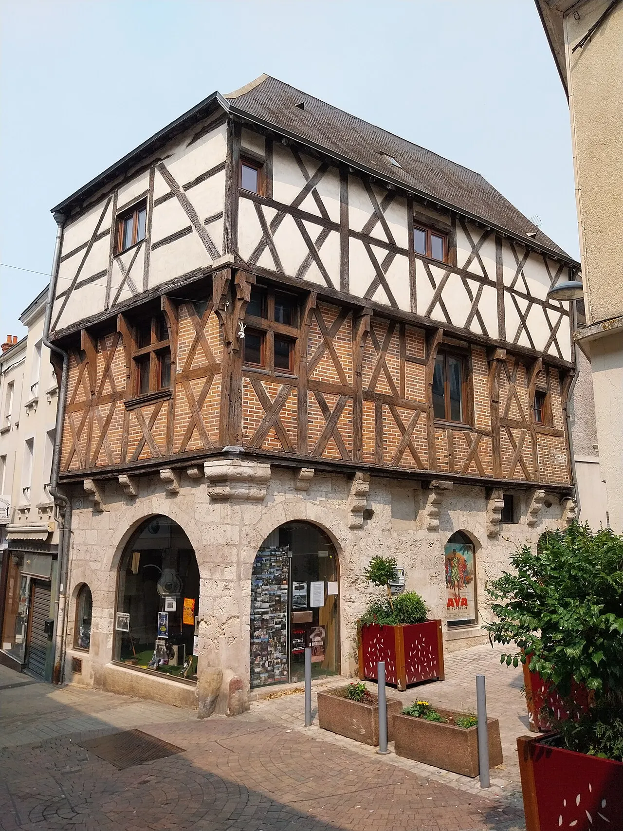 Maison à pans de bois