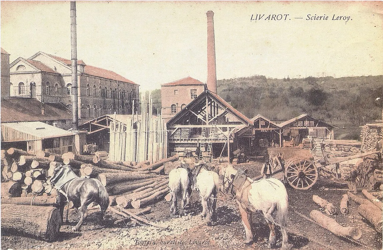 Machine à vapeur (de l’ancienne usine Leroy)
