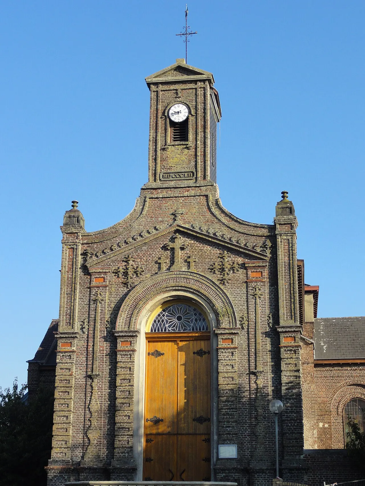 Ensemble du coron de l’église