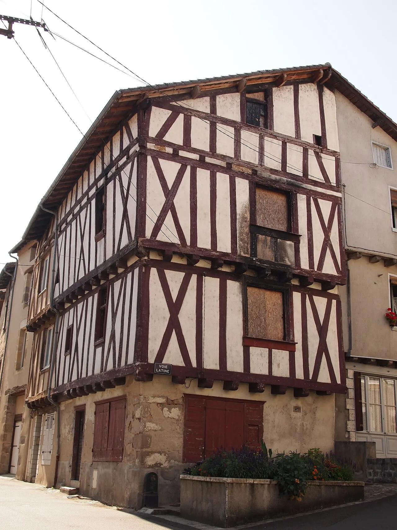 Maison à pans de bois