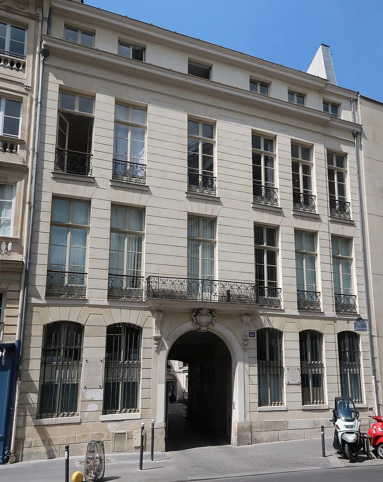 Hôtel d’Asfeld ou Rochambeau (ancien)