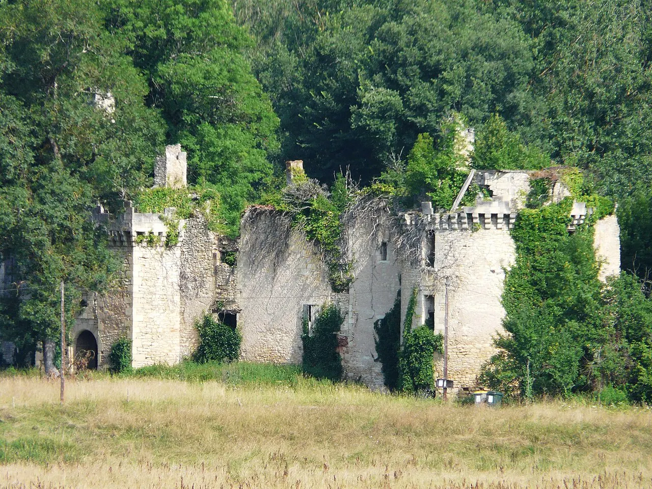 Vestiges du château de Marqueyssac