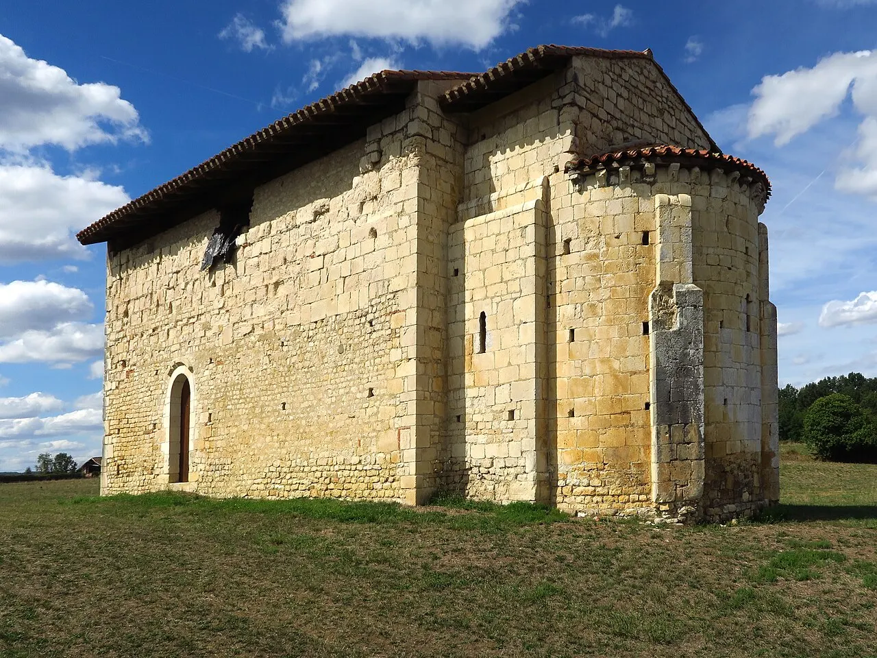 Ruines de la chapelle Sainte-Matrone