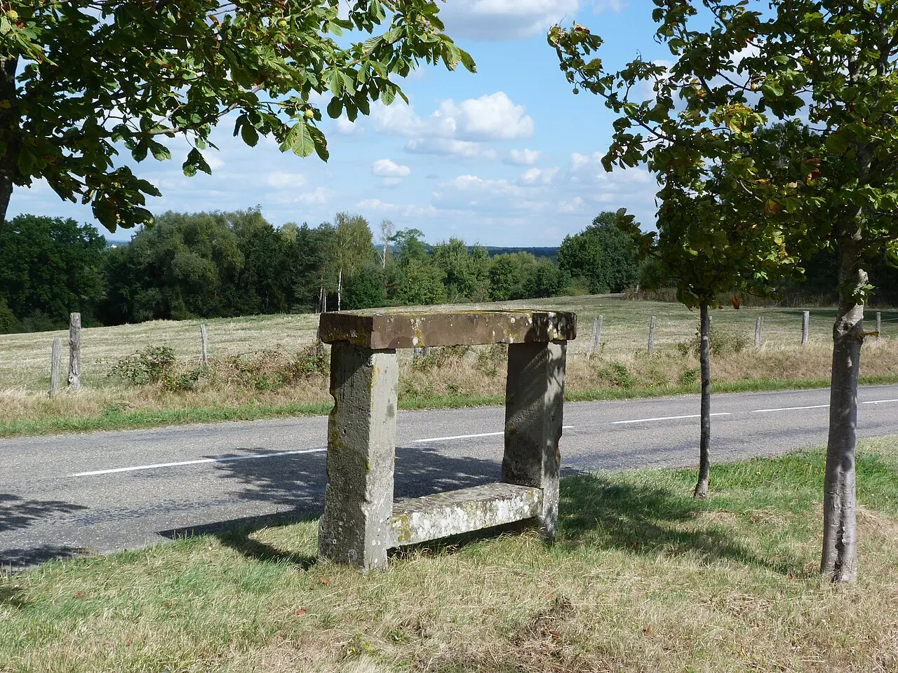 Banc-reposoir napoléonien