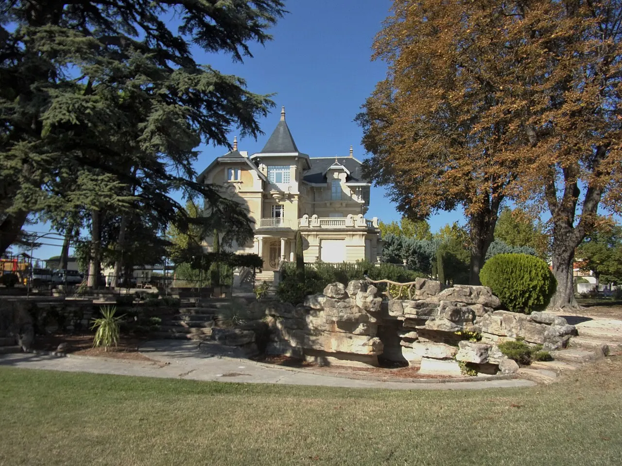 Parc du château de la roseraie