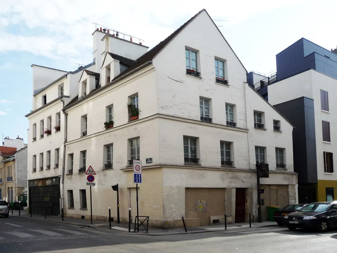 Maison d’angle