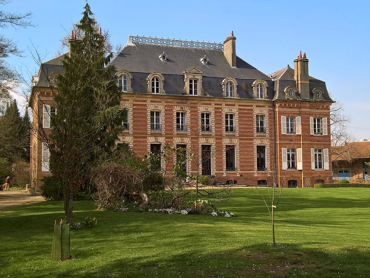 Jardin floral du château de Digeon