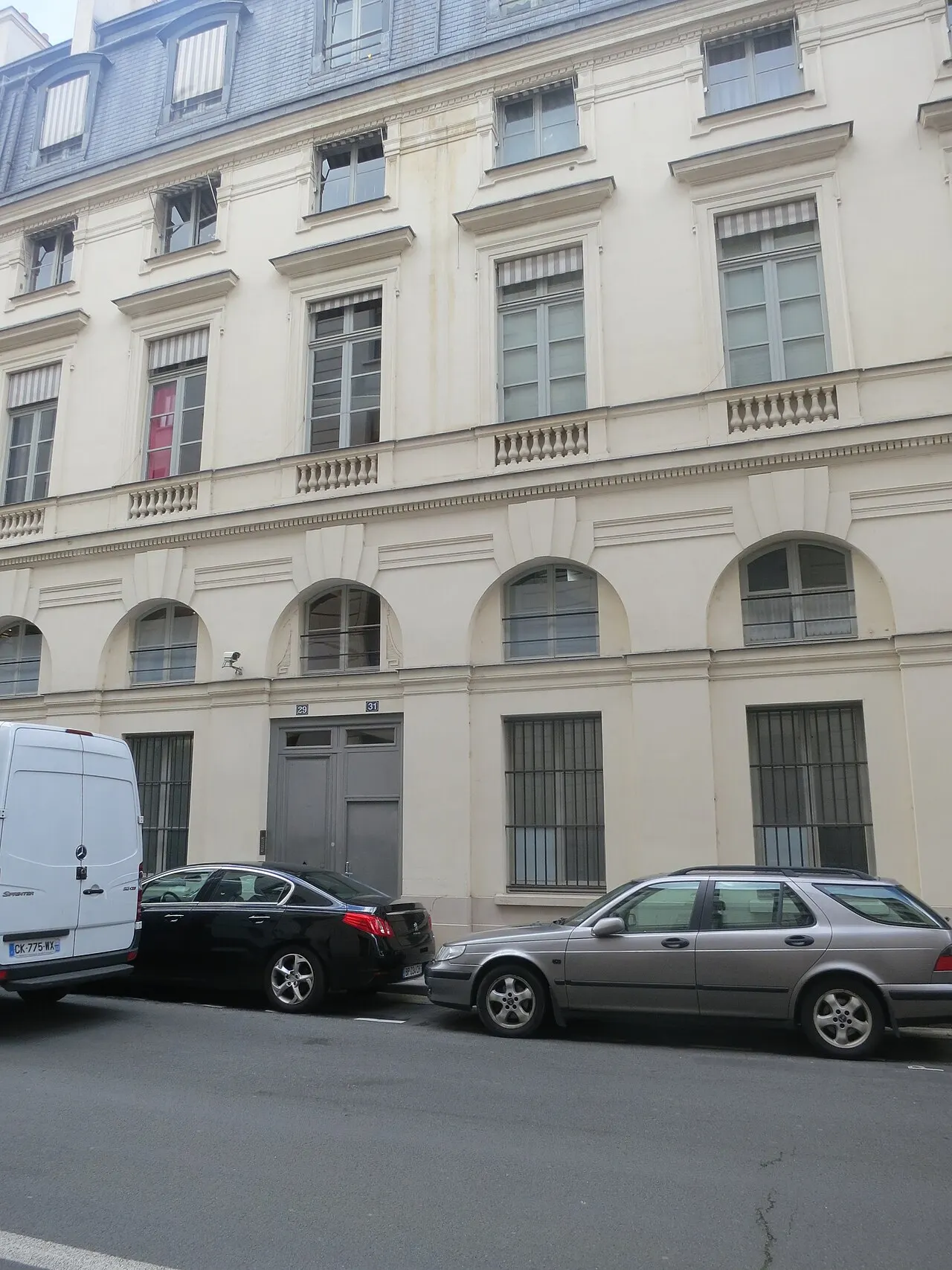 Immeuble, en bordure du Palais-Royal