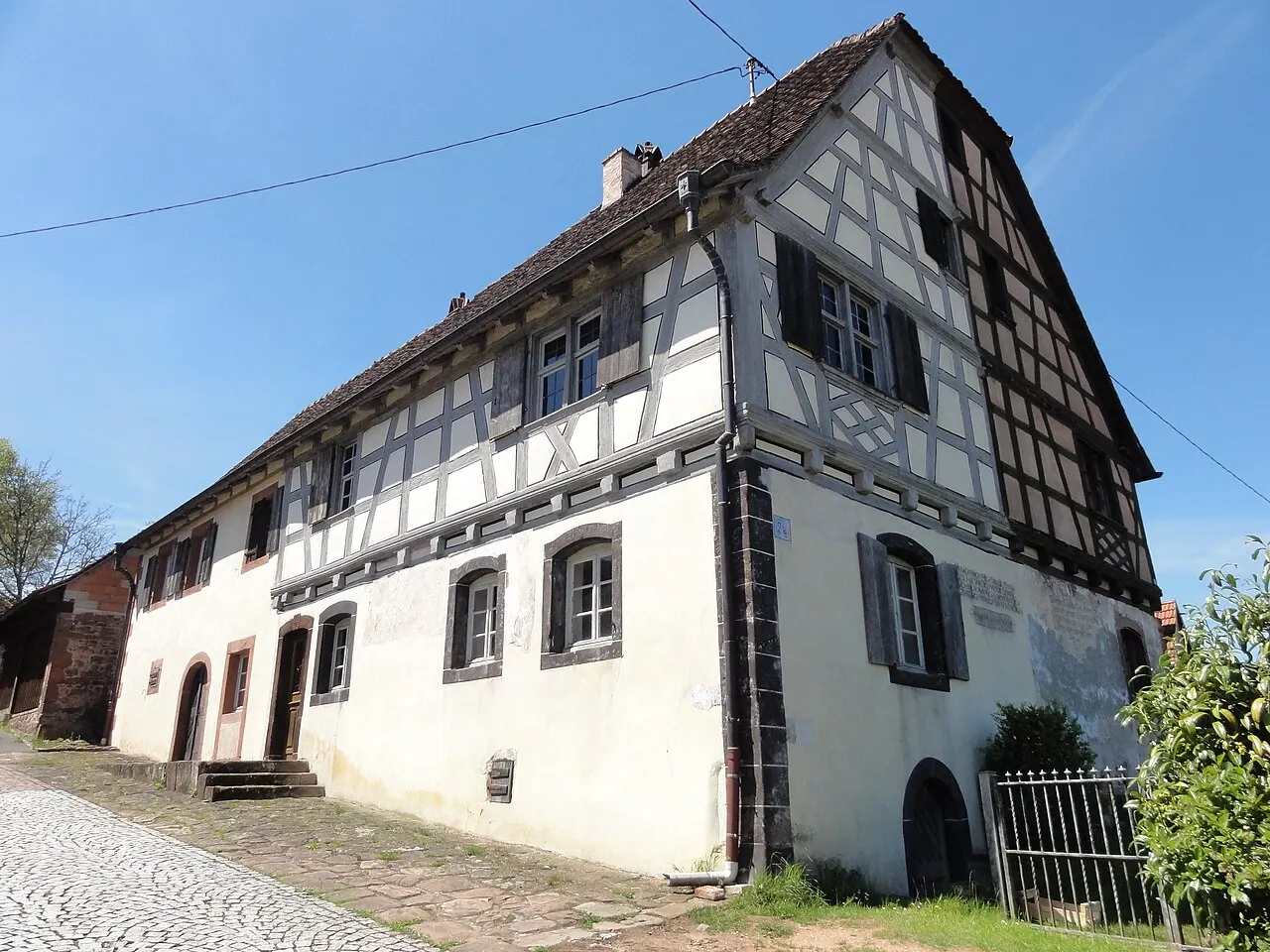 Maison Scherer et moulin à huile