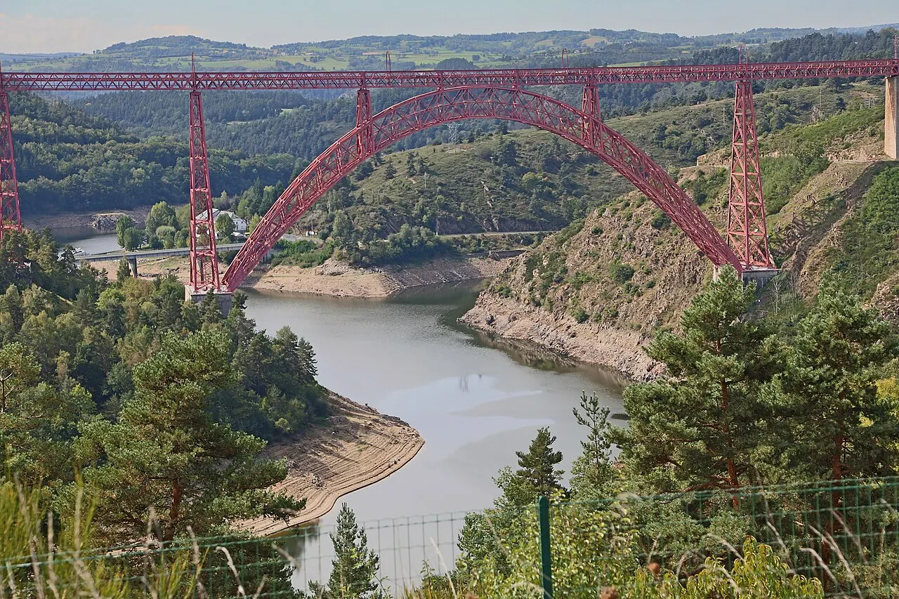 Le viaduc de Garabit, oeuvre d’Eiffel