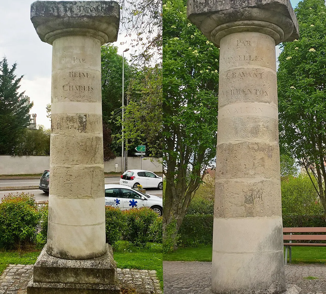 Borne-colonne