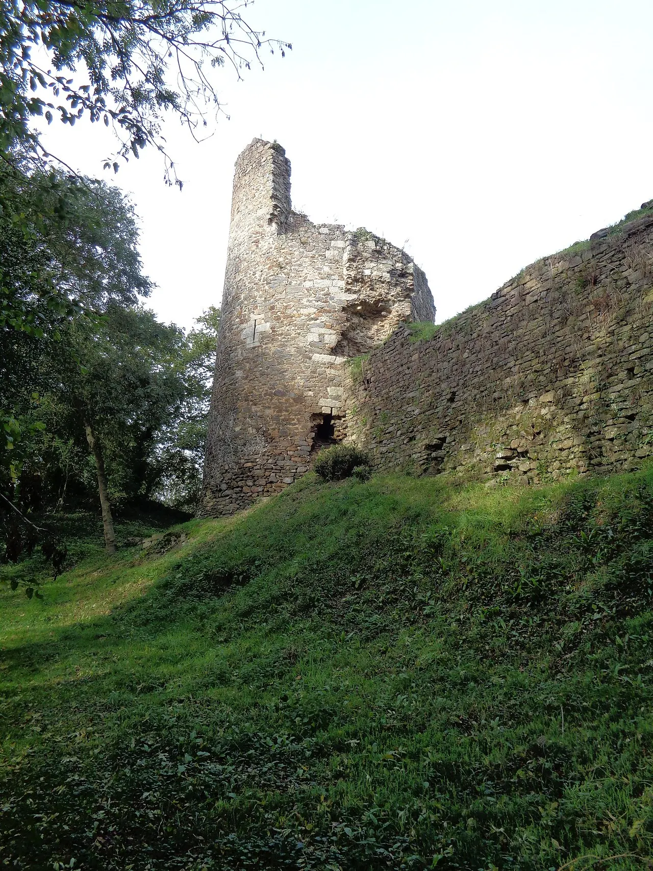 Restes du château de Montalifant
