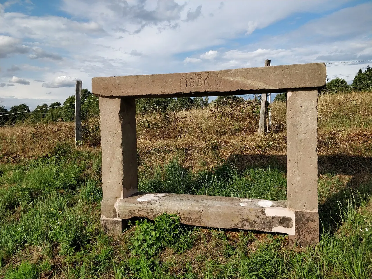 Banc-reposoir napoléonien