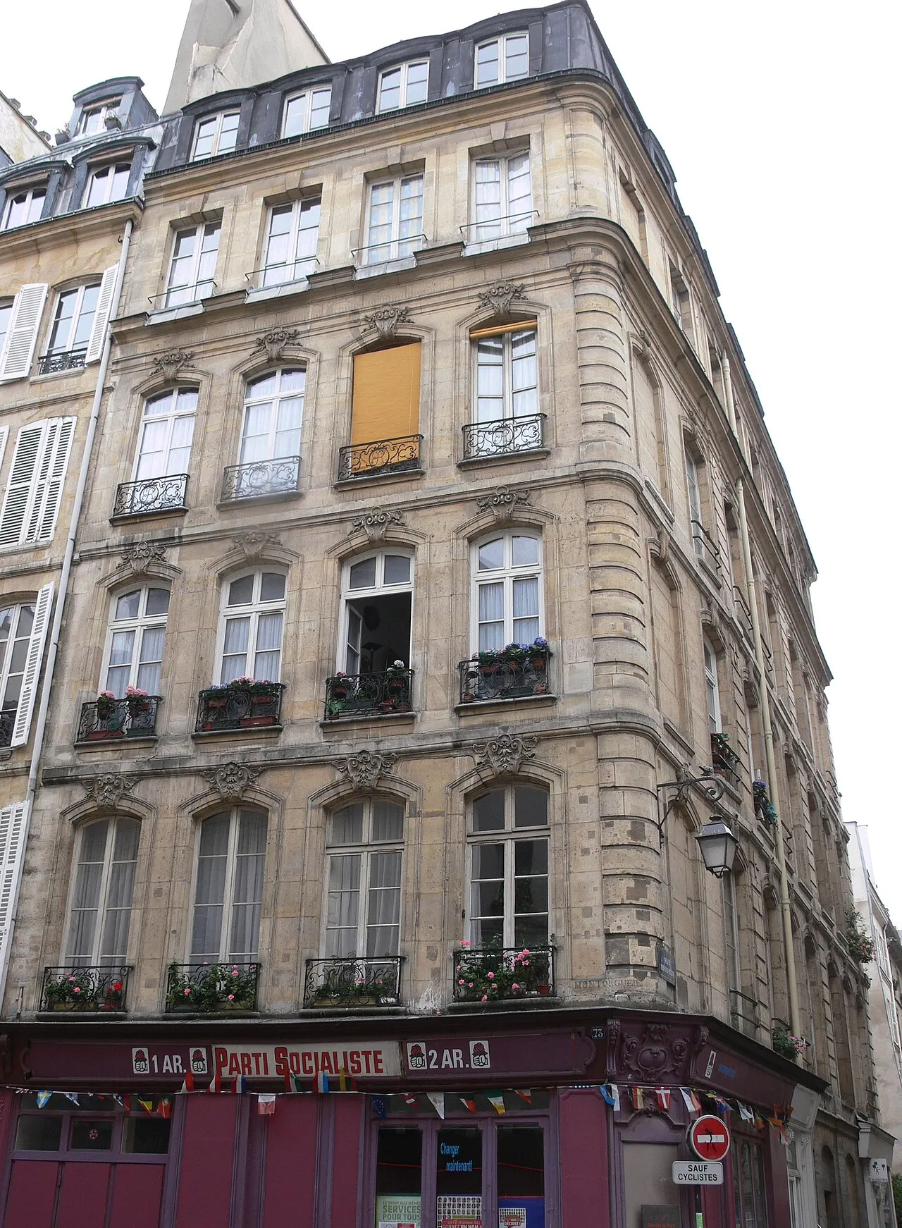 Immeuble en pierre de taille