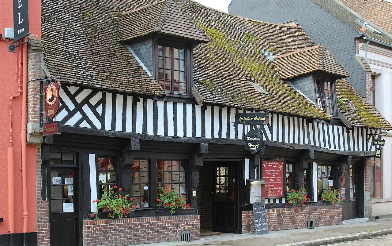 Maison à pans de bois