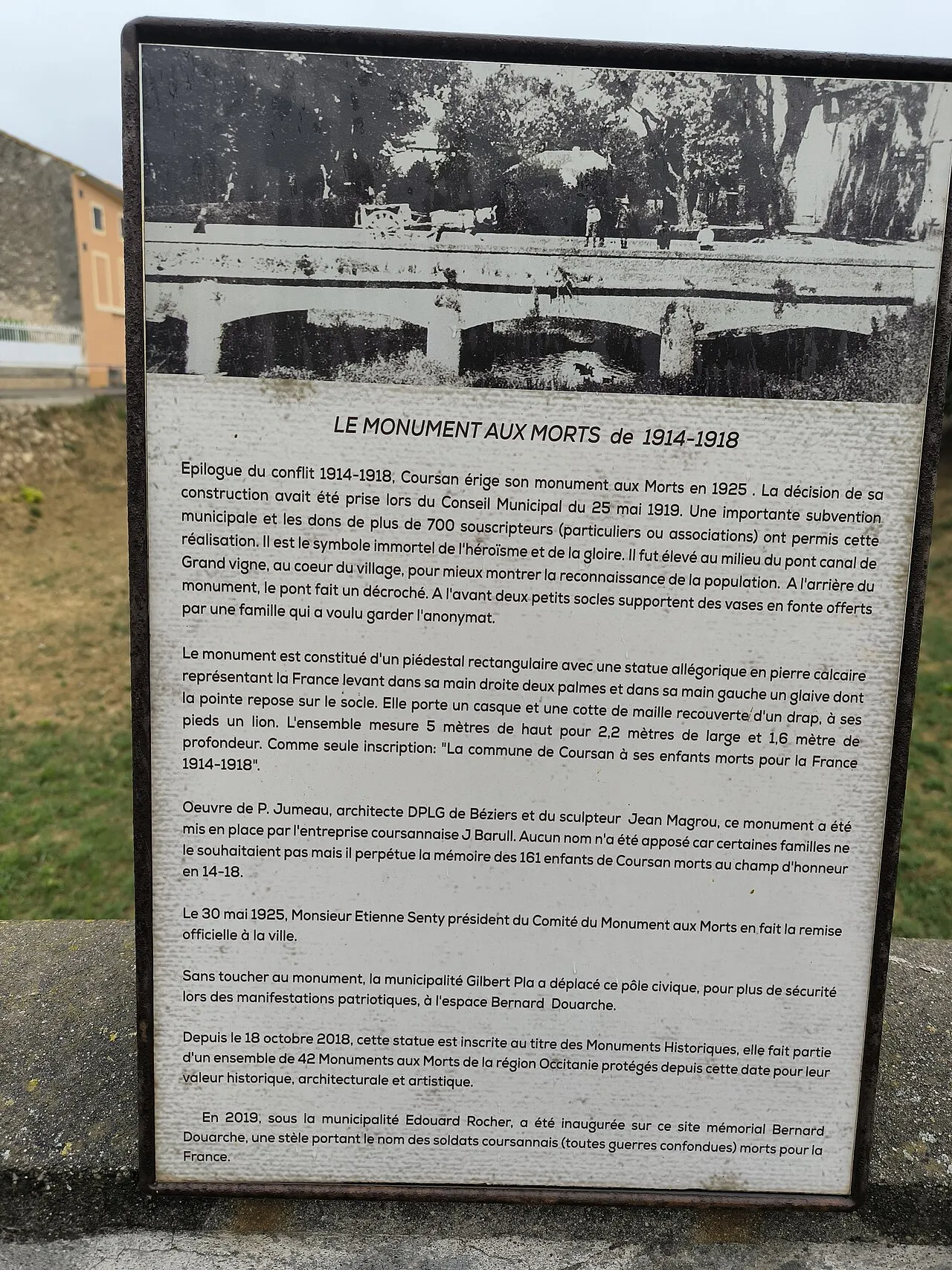 Monument aux morts de la guerre de 1914-1918