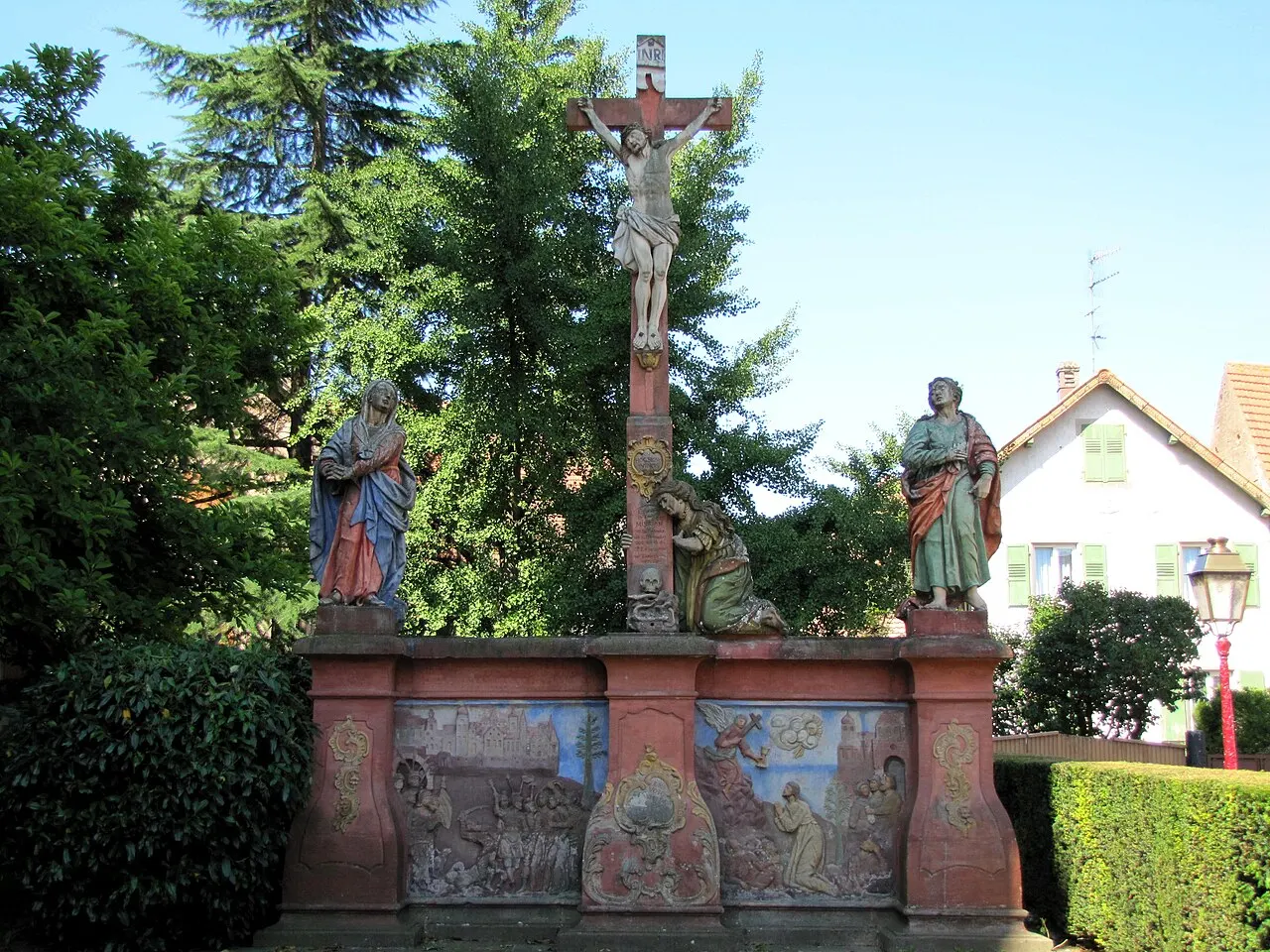 Calvaire daté de 1770