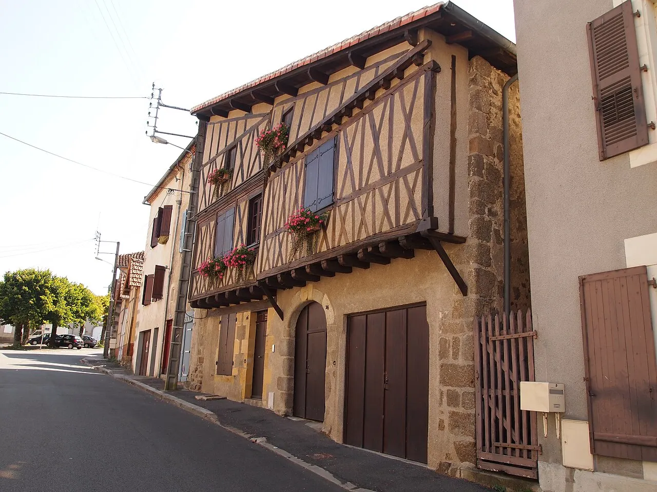 Maison à pans de bois
