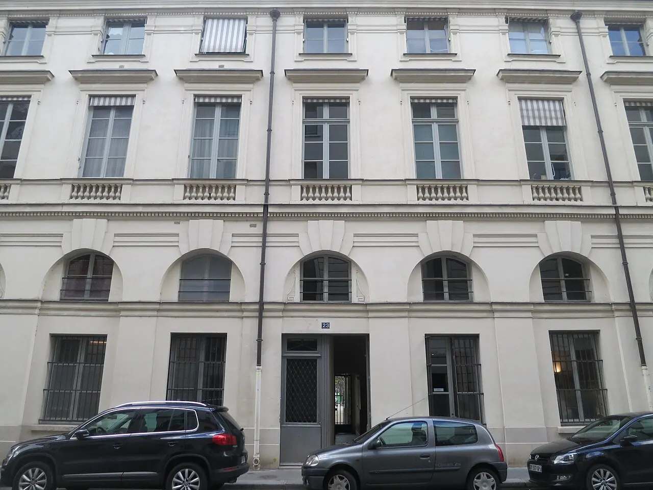 Immeuble, en bordure du Palais-Royal