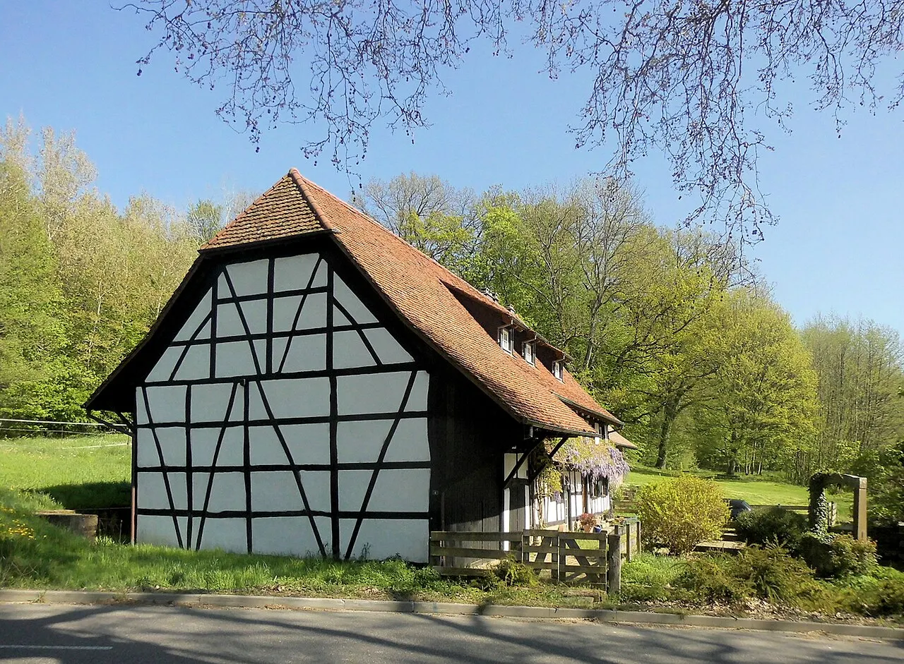 Maison et moulin