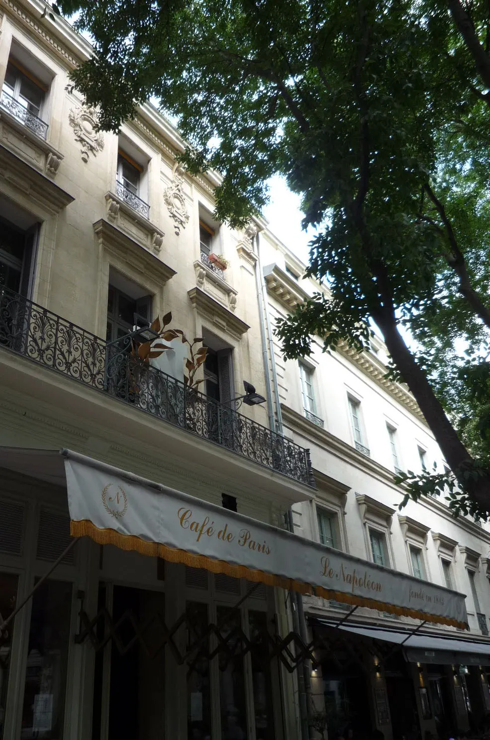 Café Le Napoléon, ancien café de Paris