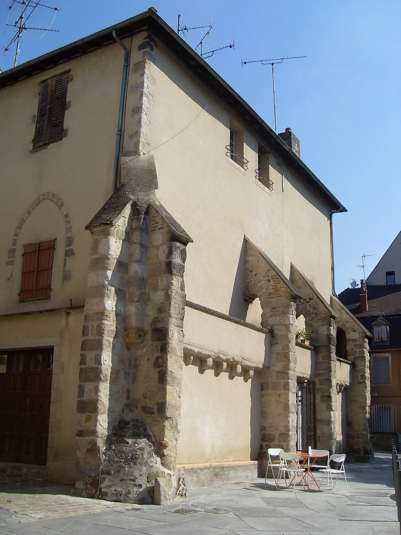 Restes de l’ancienne chapelle Saint-Louis