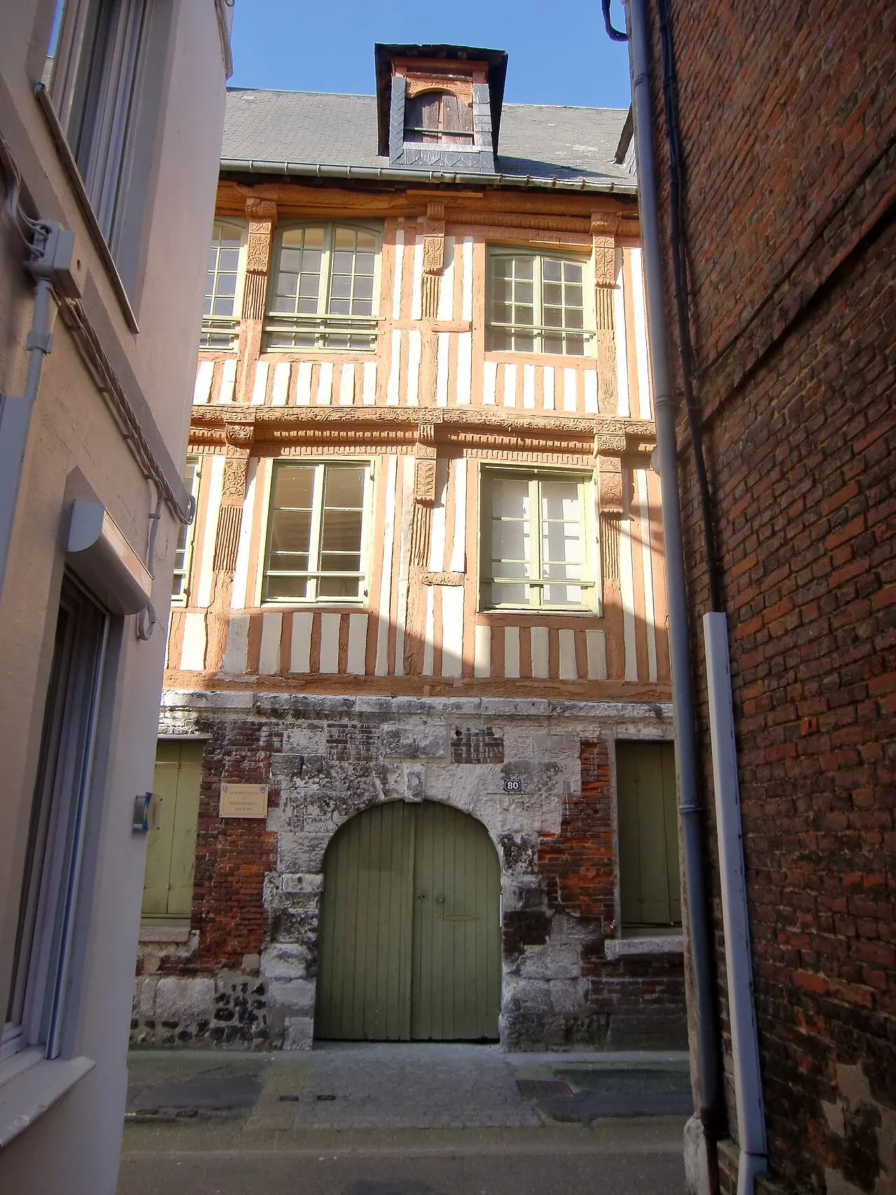 Maison à pans de bois
