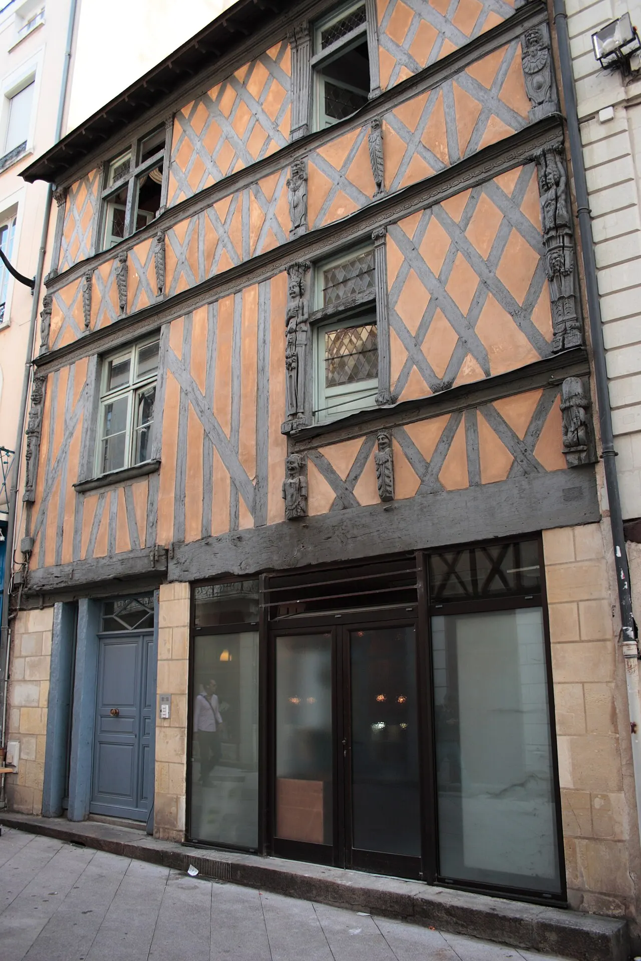 Maison à pans de bois