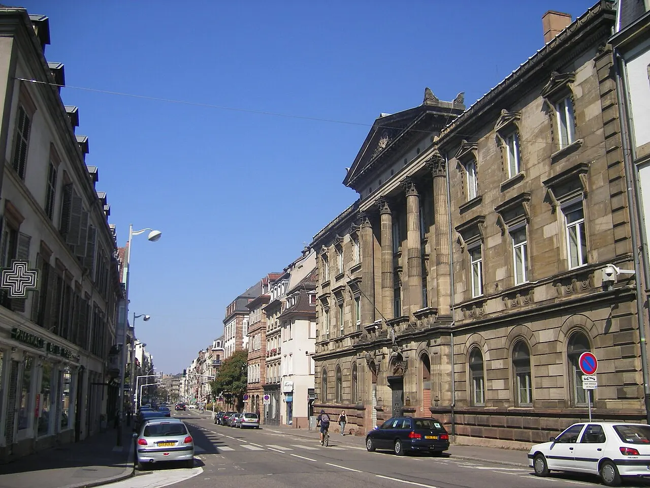 Ancien Hôtel du Commandant en chef d’Alsace (ancien Hôtel du Bourg), ancien Palais de Justice, puis Hôtel de Police ou ancien hôtel du Gouverneur militaire ou du Maréchal de Bourg