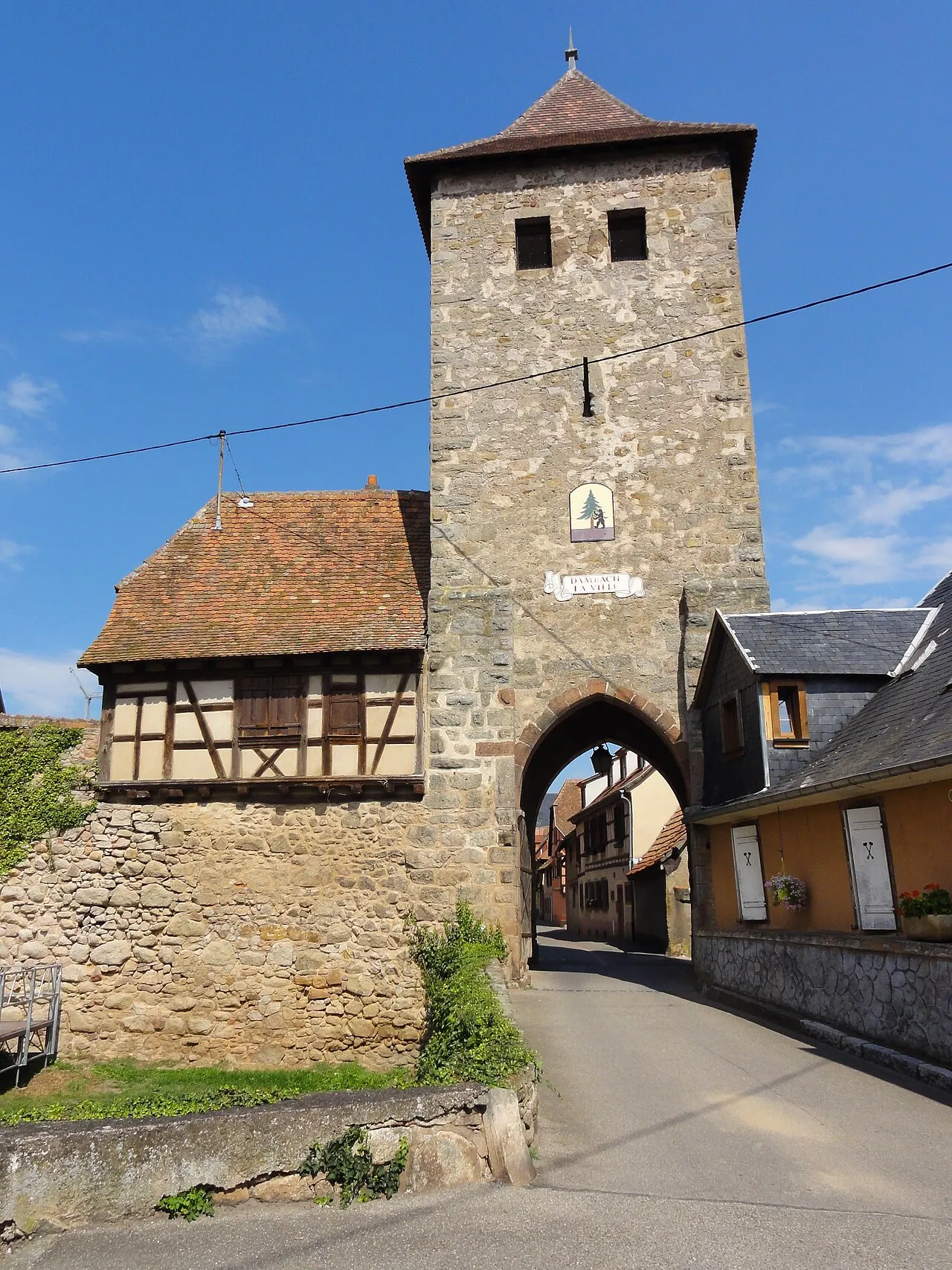 Vestiges des anciennes fortifications