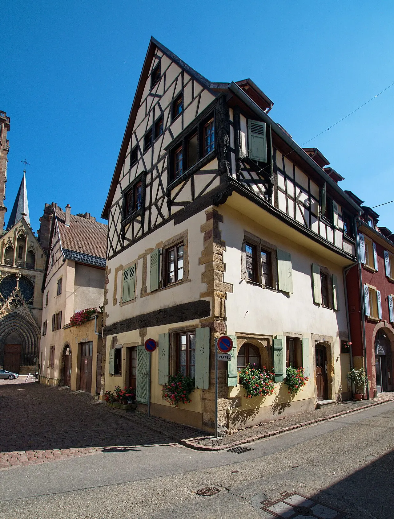 Maison à colombages