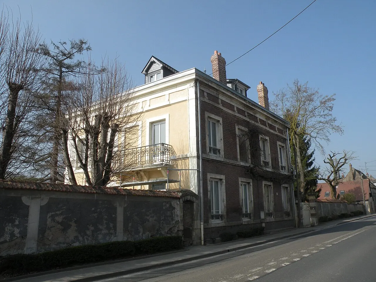 Atelier et jardin de Pissarro