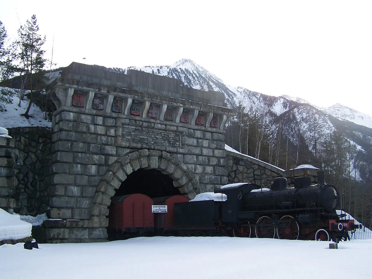 Ancienne entrée Monumentale du Tunnel Ferroviaire du Mont Cenis