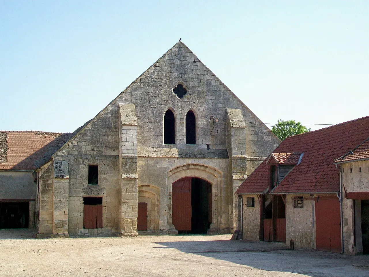 Grange de la ferme de Fourcheret