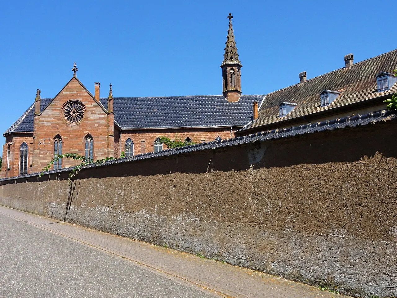 Le monastère des Bénédictines