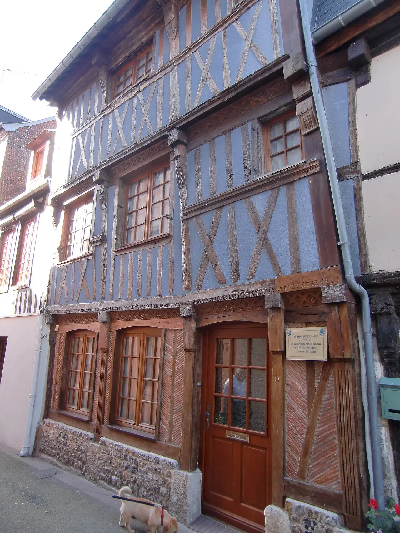 Maison à pans de bois