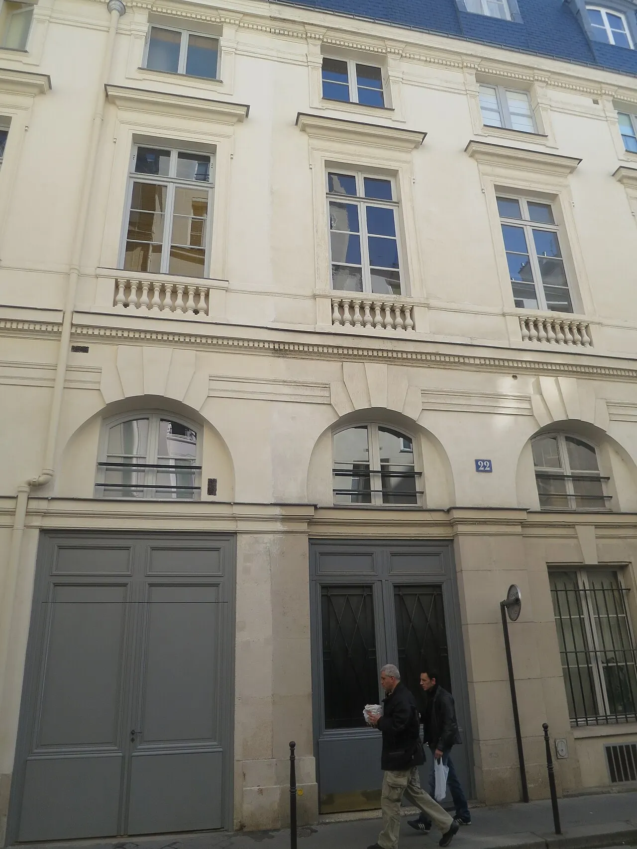 Immeuble, en bordure du Palais-Royal