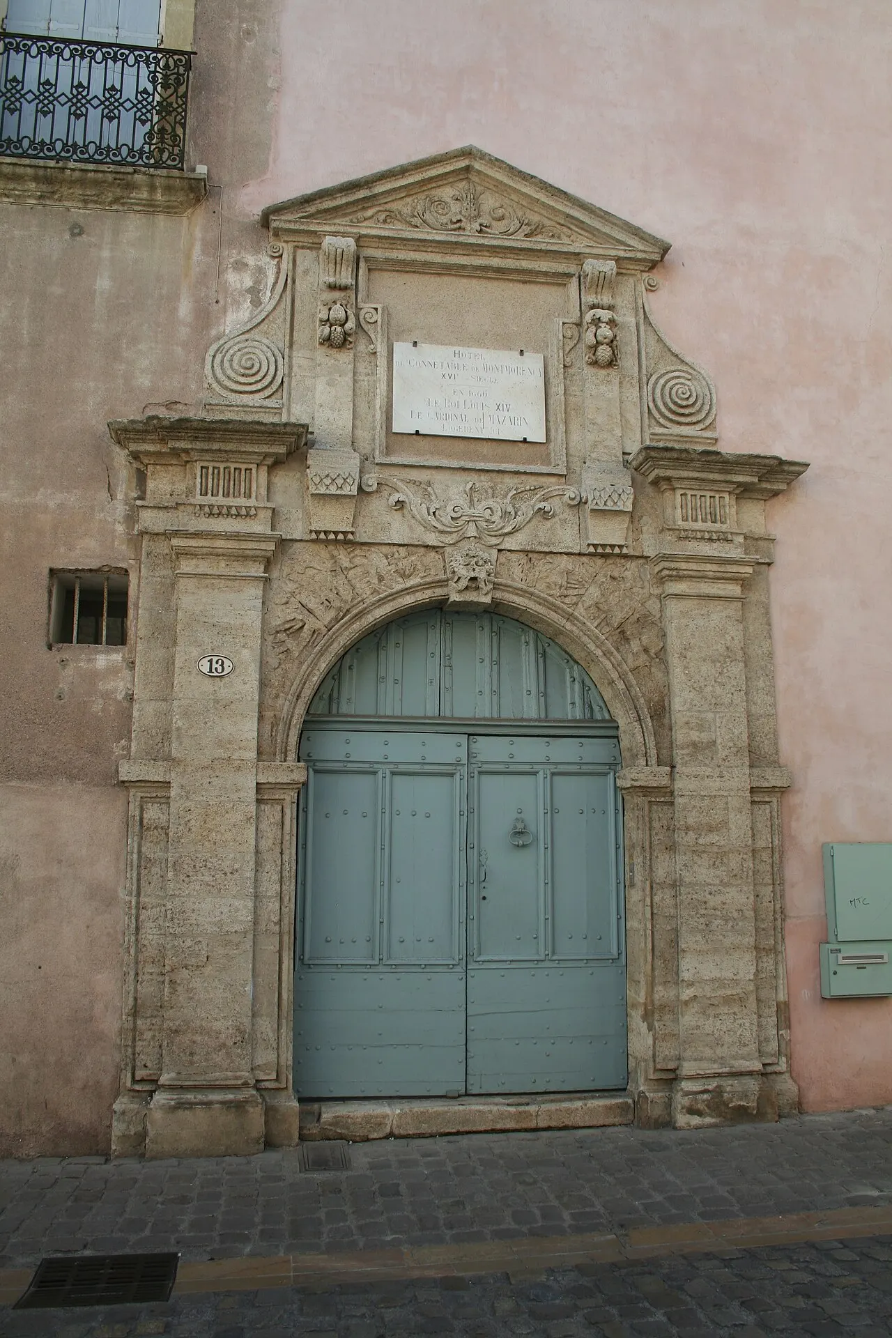 Hôtel du Connétable de Montmorency (ou Hôtel de Peyrat)