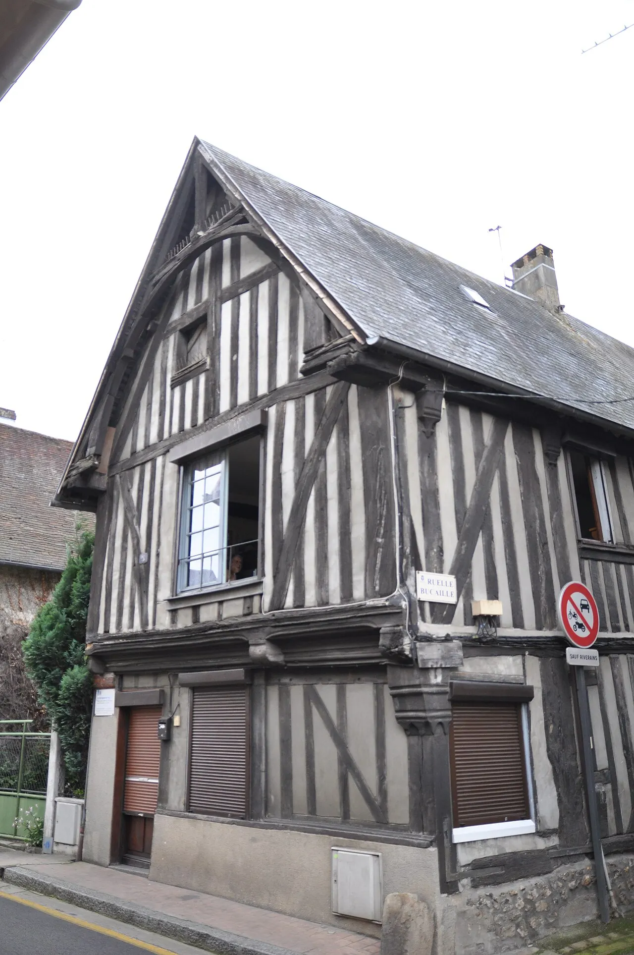 Maison à pans de bois