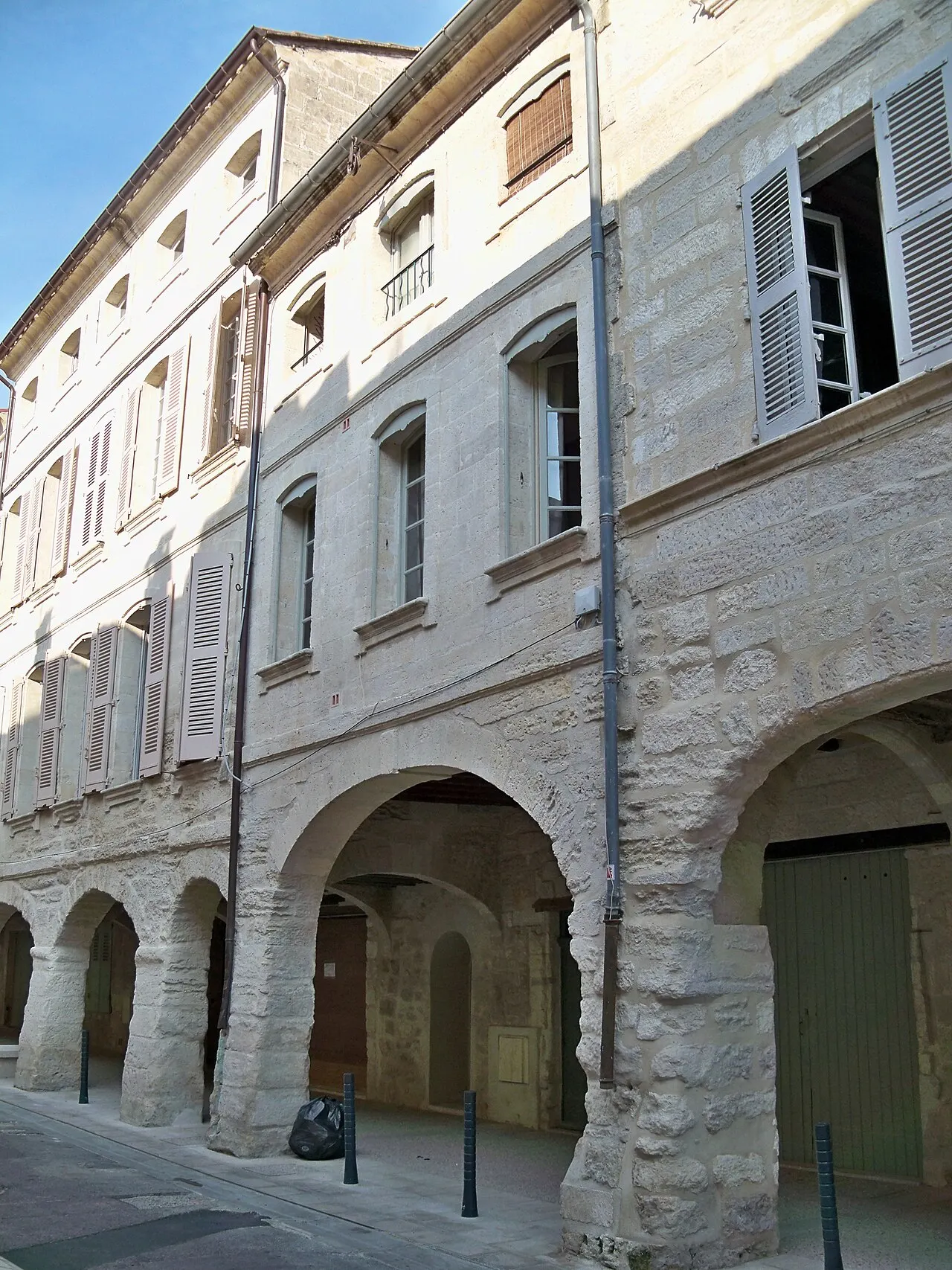 Maison à arcades