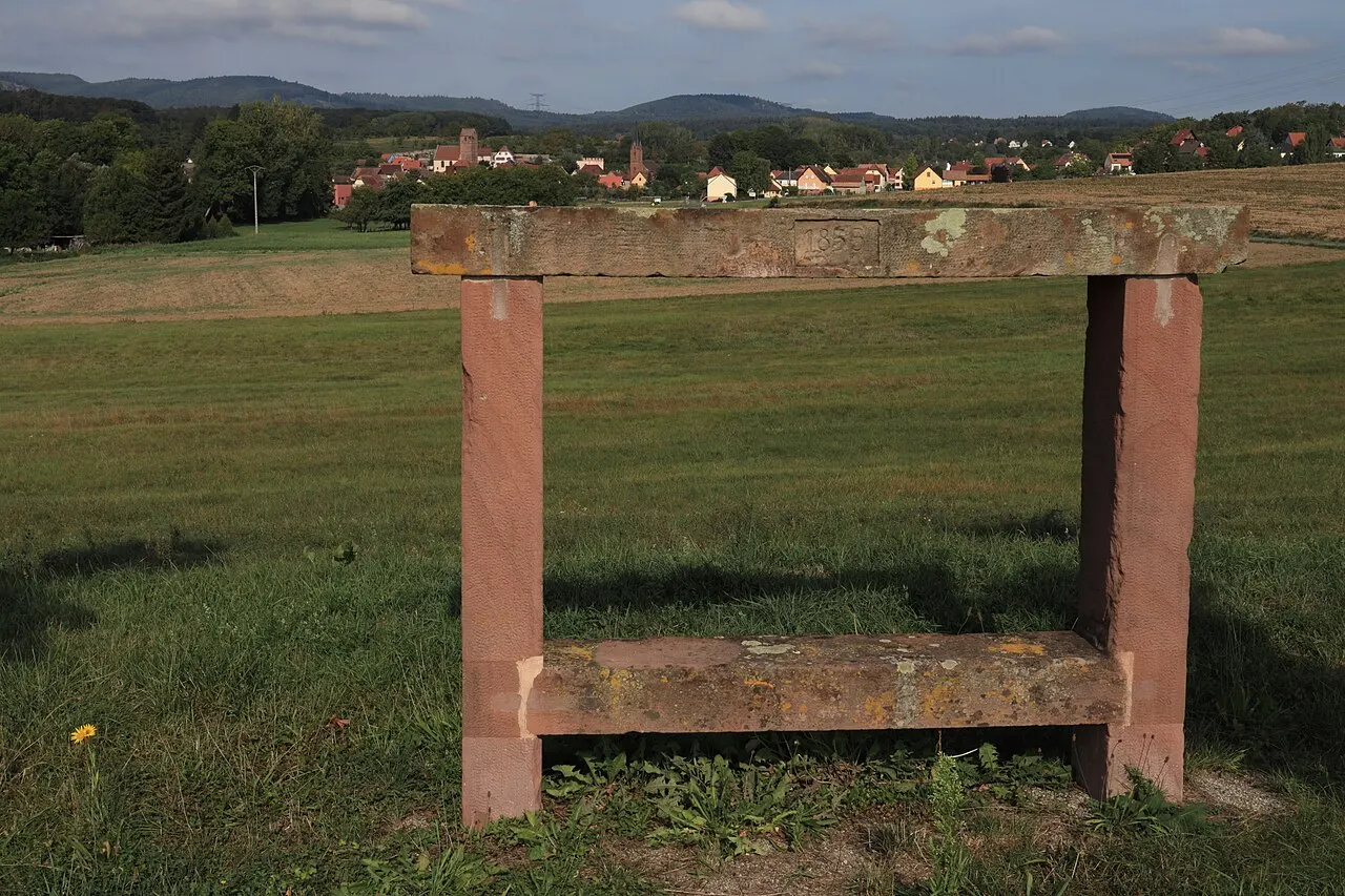 Banc-reposoir napoléonien