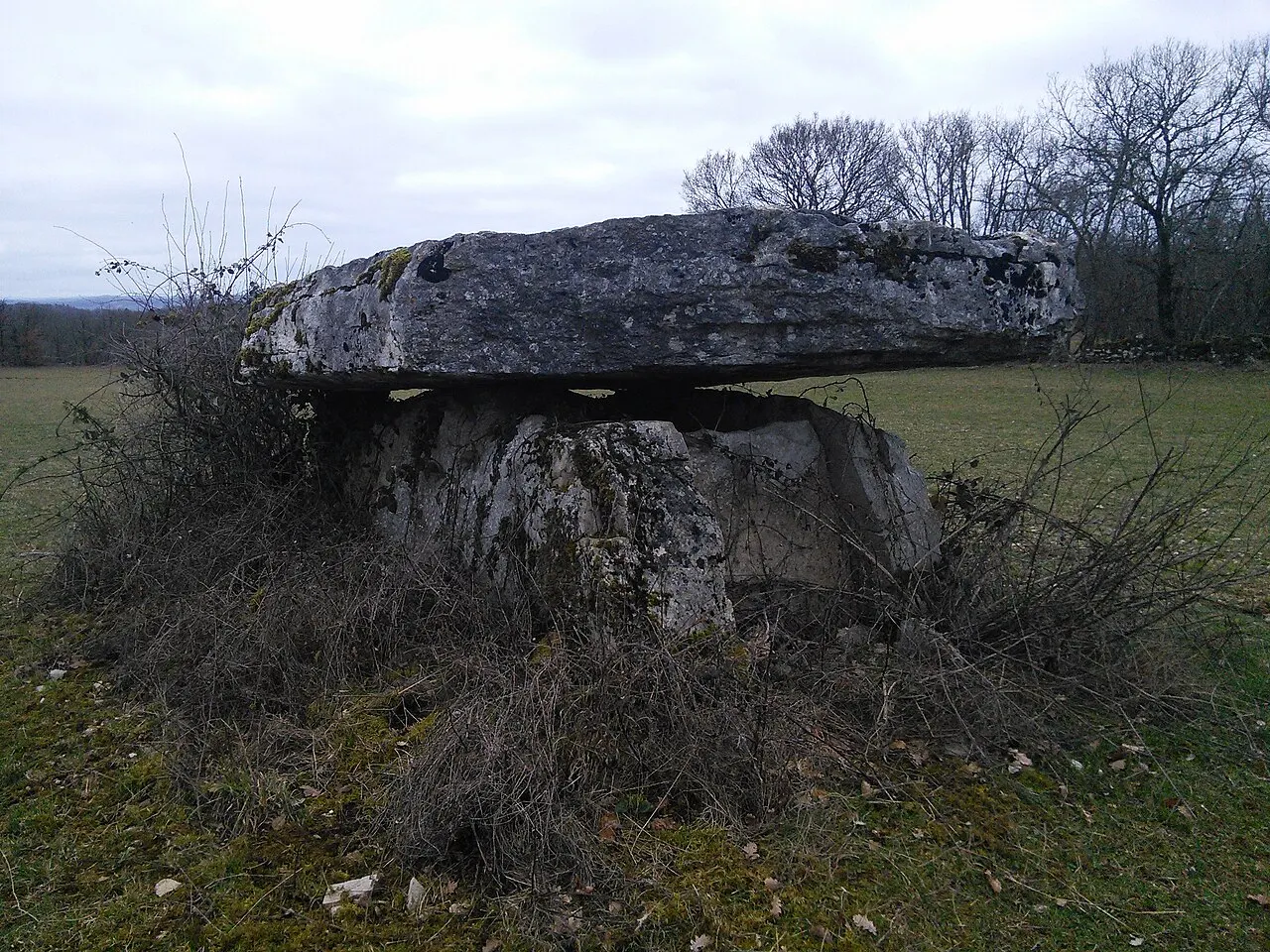 Dolmen de Pech Peyroux ou des Pouzats