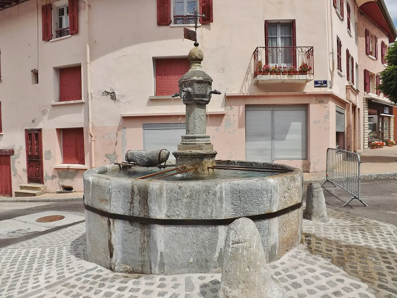 Fontaine en granit