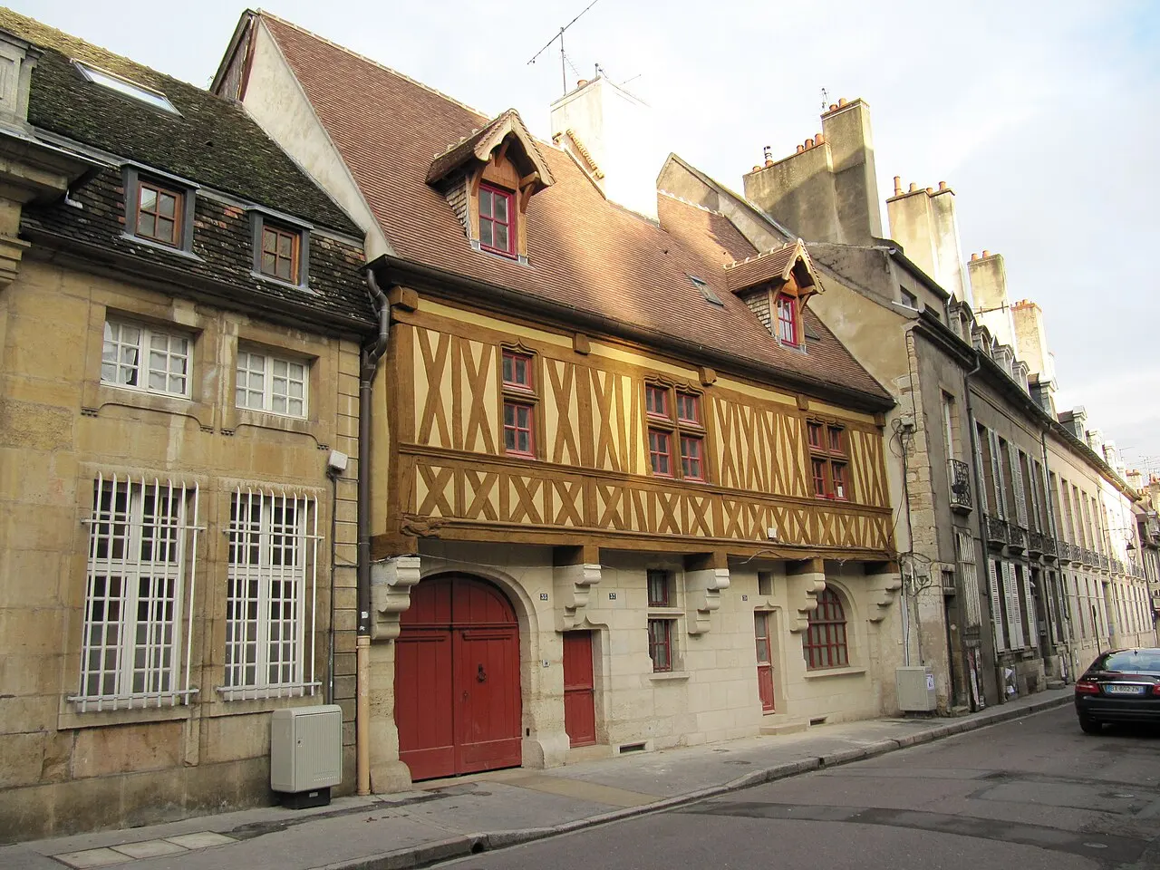 Maison à pans de bois