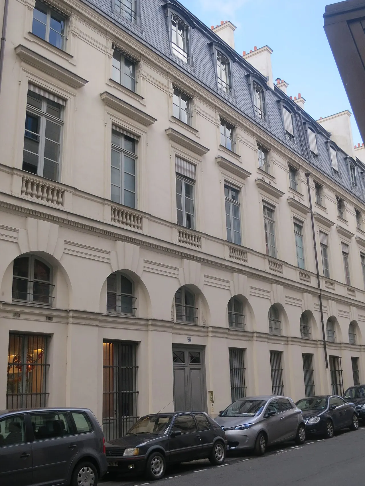 Immeuble, en bordure du Palais-Royal