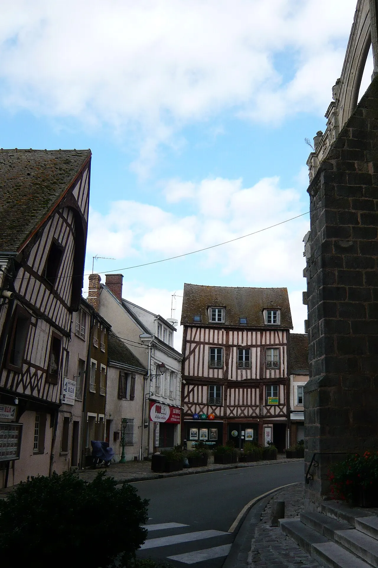 Maison à pans de bois