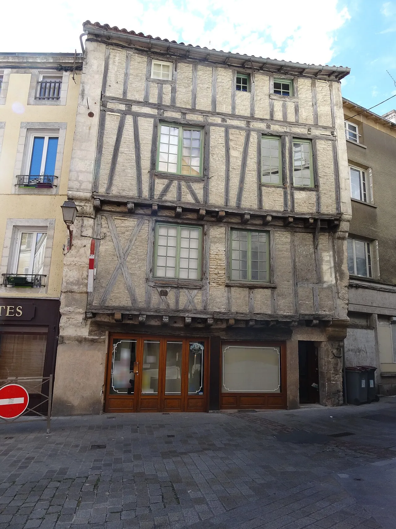 Maison à pans de bois